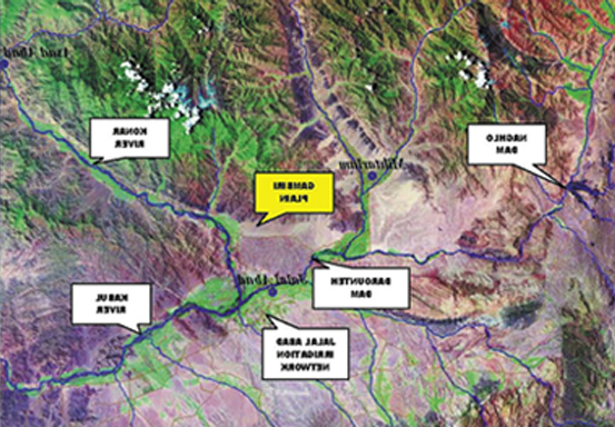 شبكه آبياري و نيروگاه برقابی گمبيري (افغانستان) 